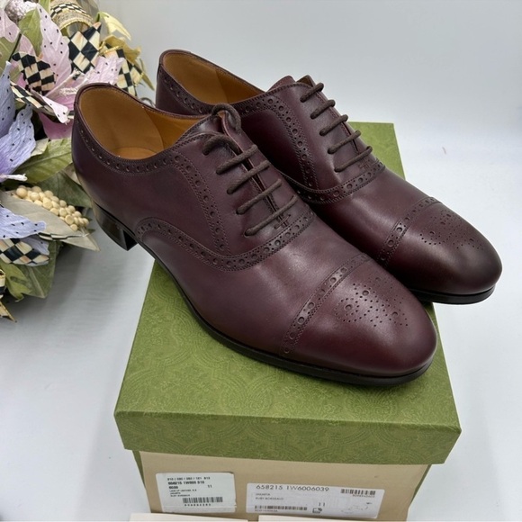 Men’s Gucci lace up Oxford’s size 11 made in Italy - Picture 1 of 12